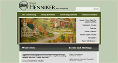 Desktop Screenshot of henniker.org